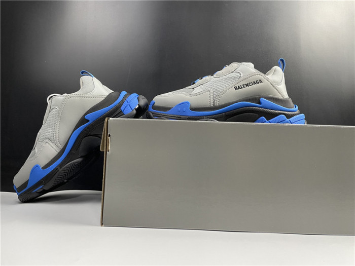 bl triple s trainers sneakers silver 051318