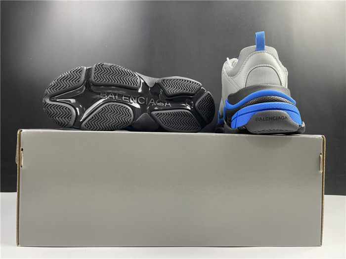 bl triple s trainers sneakers silver 051318