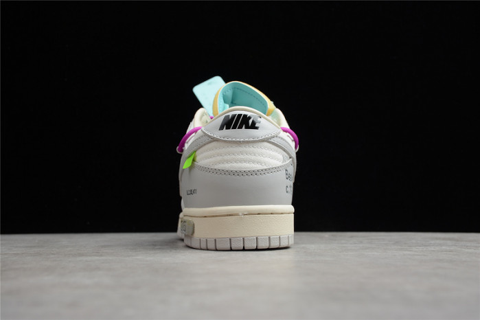 off white nike dunk low 01 of 50 ow dm1602-100