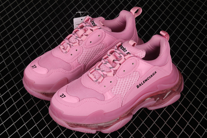 bl triple s trainers pink sneakers 92803