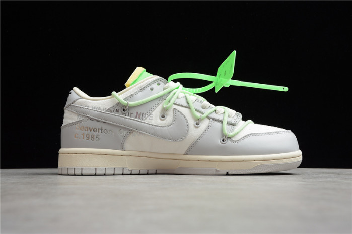off-white x nike sb dunk low “07 of 50” ow dm1602-108