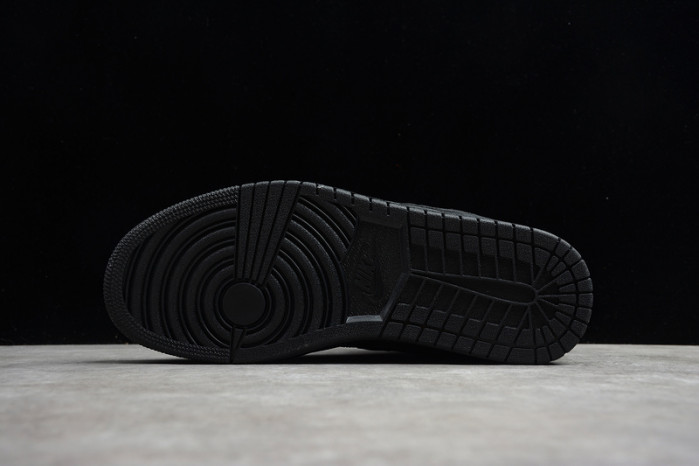 air jordan 1 mid black quilted db6078-001