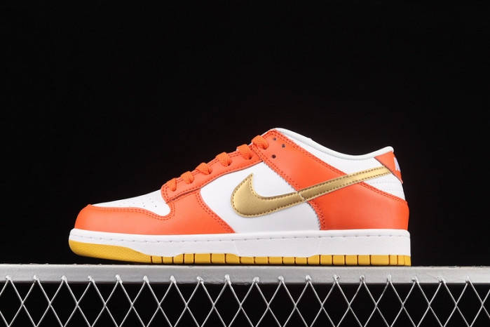 nike dunk low golden orange dq4690-800