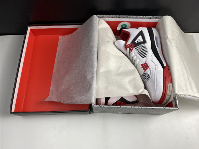 air jordan 4 retro fire red (2020) dc7770-160