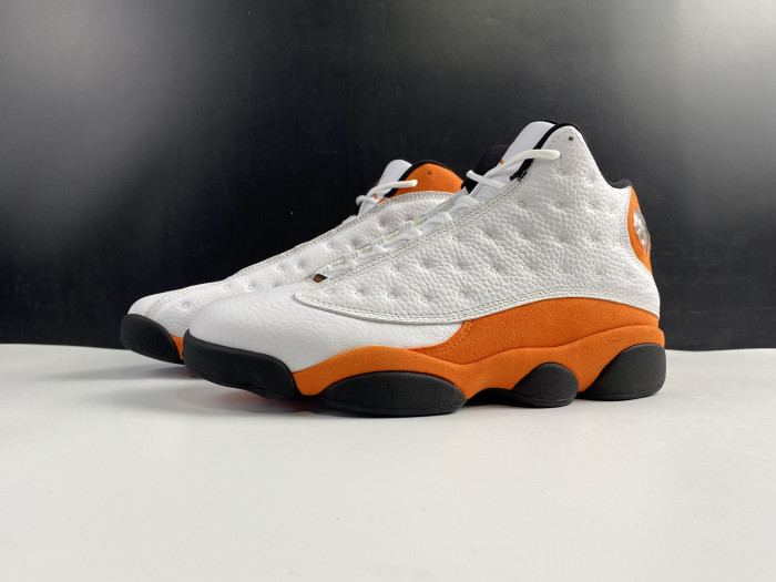 air jordan retro 13 starfish white black 414571-108