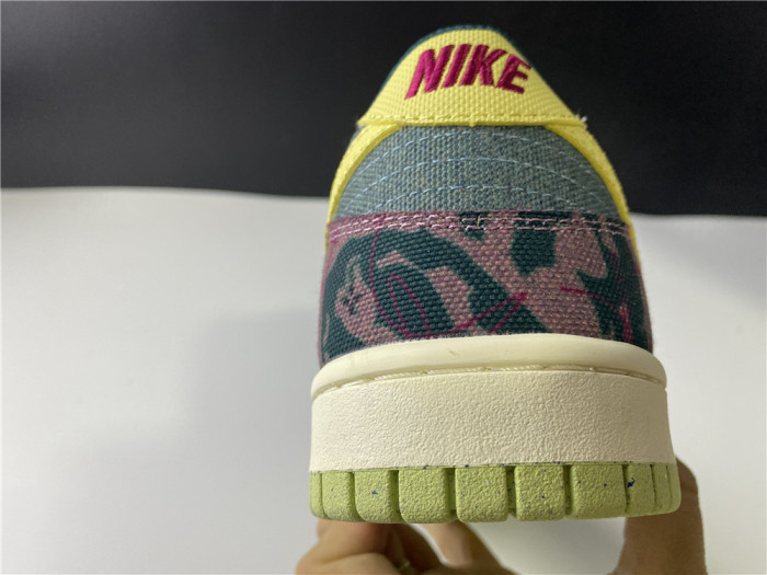 nike dunk low lemon wash multi-color cz9747-900