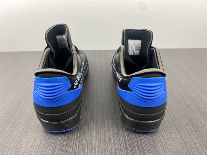 jordan 2 retro low sp off-white black blue dj4375-004