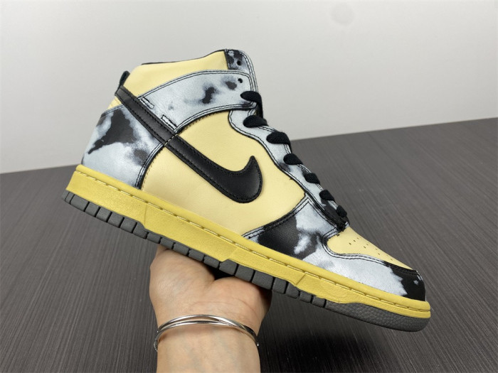 nike dunk high 1985 black acid wash dd9404-700