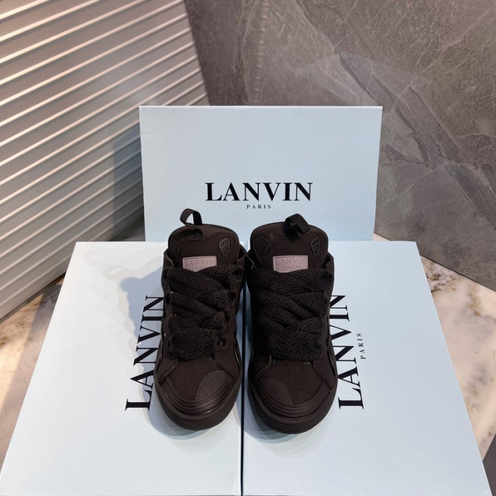 lanvin curb sneaker