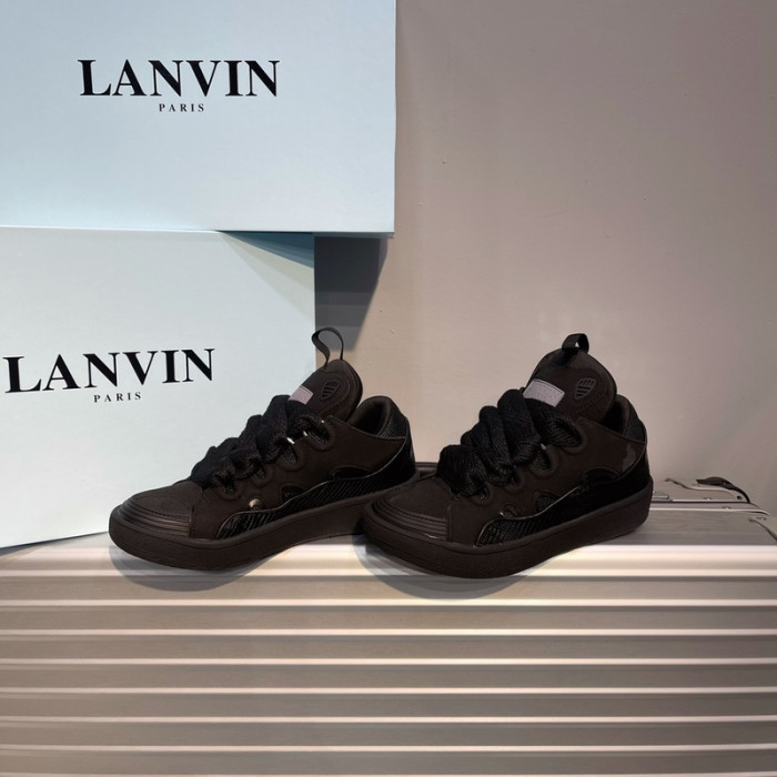 lanvin curb sneaker