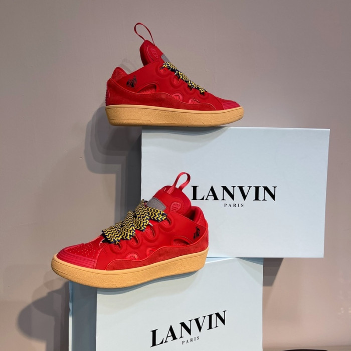 lanvin curb sneaker