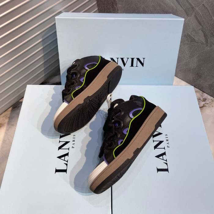 lanvin curb sneaker