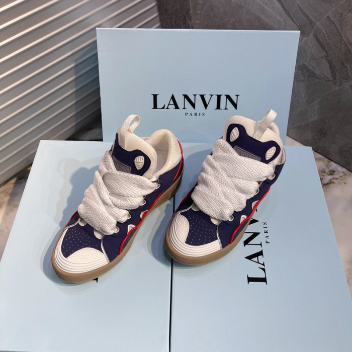 lanvin curb sneaker