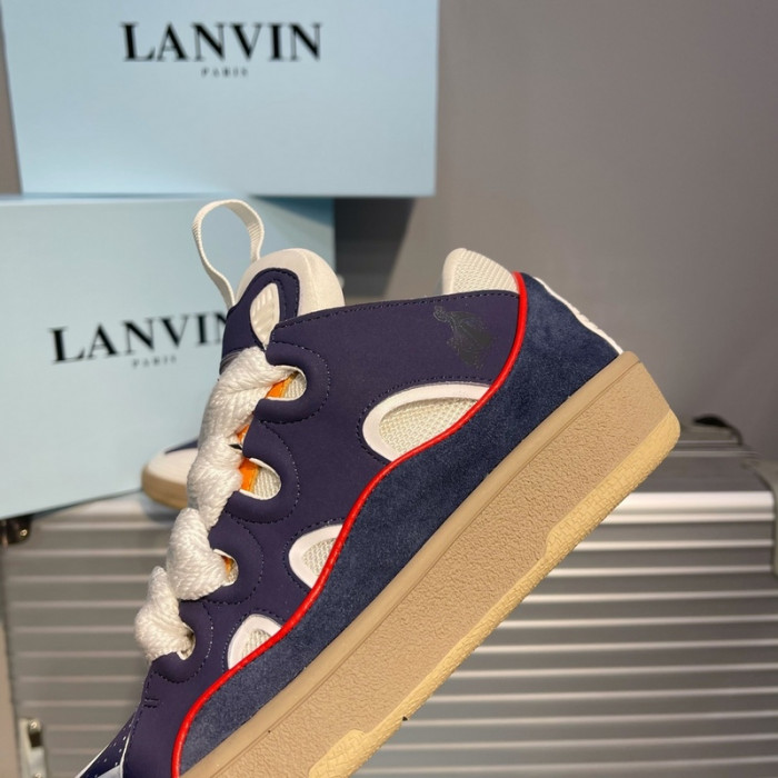 lanvin curb sneaker