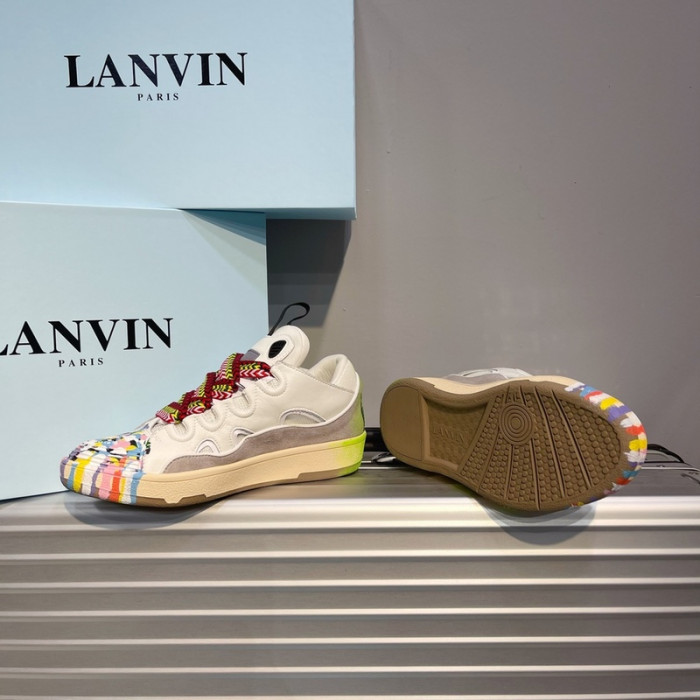 lanvin curb sneaker