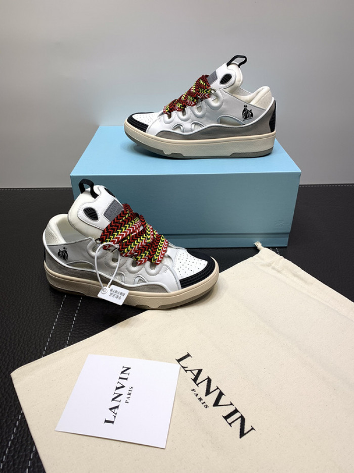 lanvin curb sneaker
