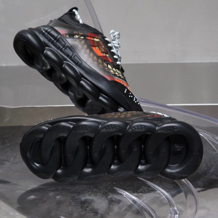 vse chain reaction black sneaker