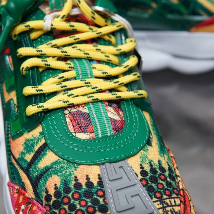 vse chain reaction green sneaker