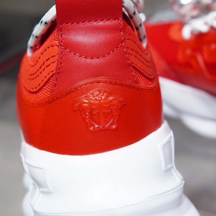 vse chain reaction red sneaker