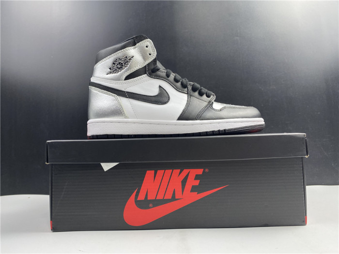 air jordan 1 high og wmns “silver toe” (red box) cd0461-001