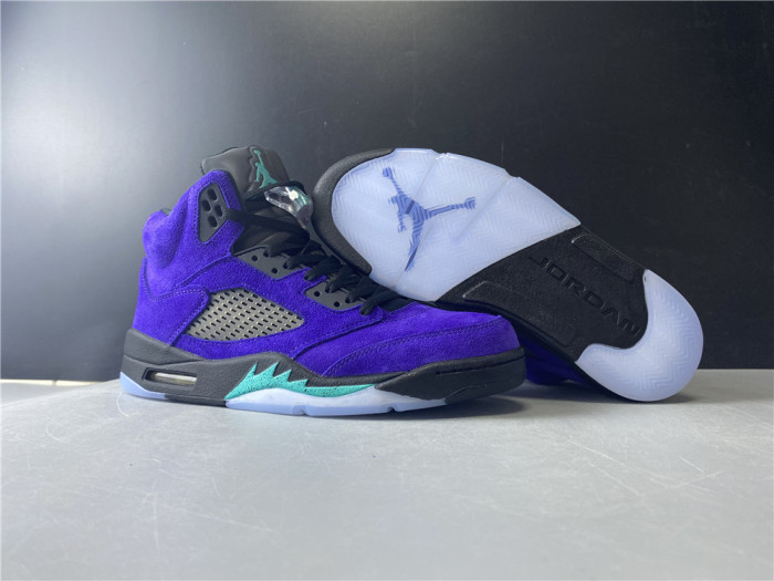 jordan 5 retro alternate grape - 136027-500