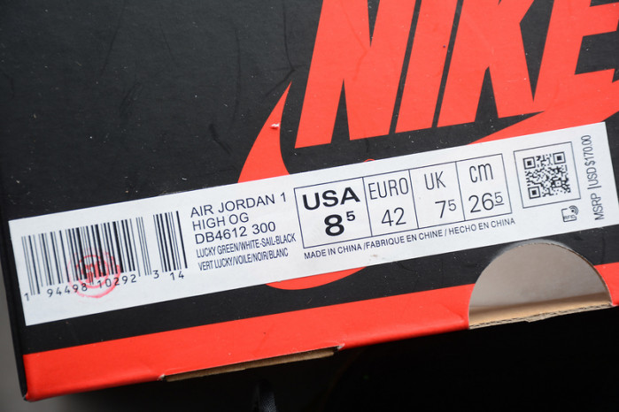 air jordan 1 high og w “lucky green” db4612-300