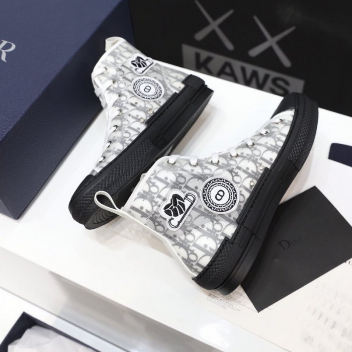 dr b23 high-top sneakers