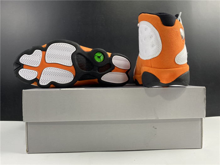 air jordan retro 13 starfish white black 414571-108