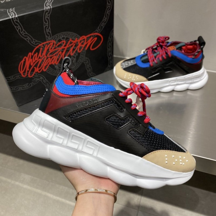 vse chain reaction black sneaker