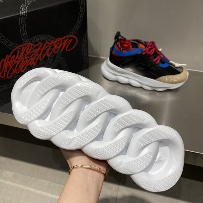 vse chain reaction black sneaker