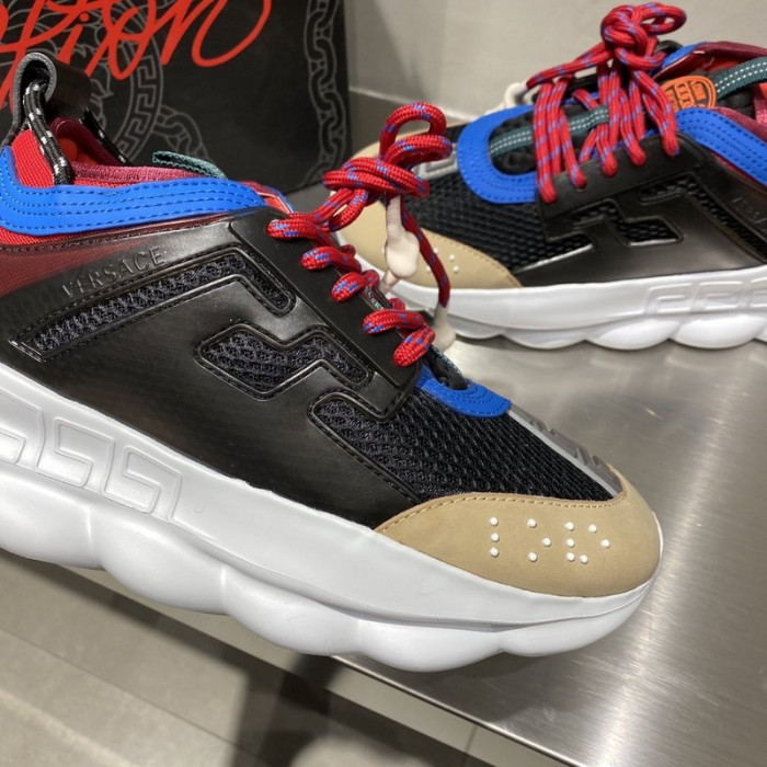 vse chain reaction black sneaker