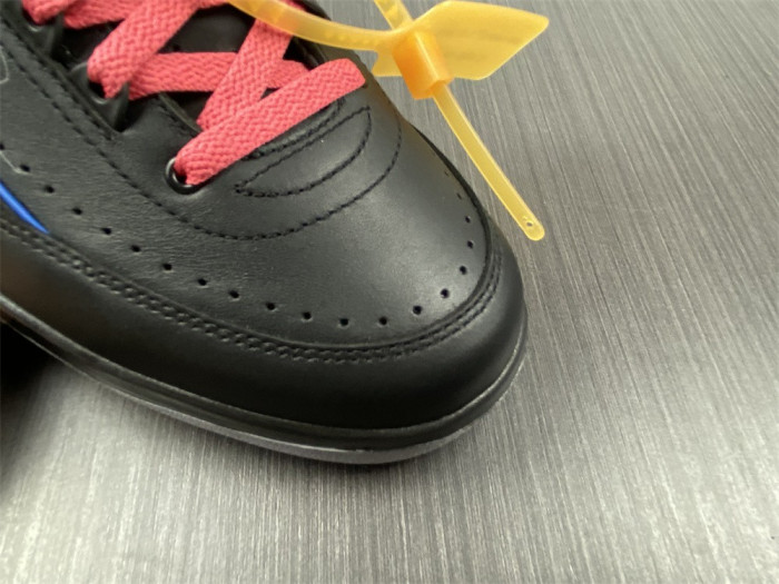 jordan 2 retro low sp off-white black blue dj4375-004