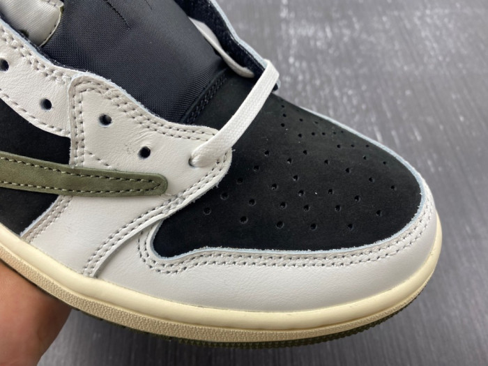 travis scott x air jordan 1 low og olive dz4137-106