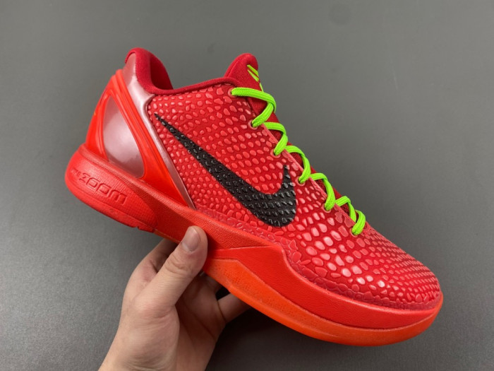 NIKE KOBE 6 PROTRO "REVERSE GRINCH" FV4921-600
