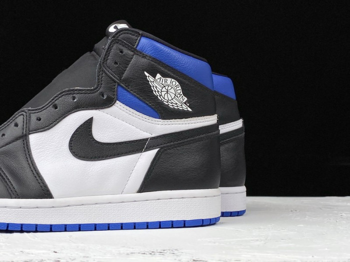 air jordan 1 retro high black game royal - 555088-041‎