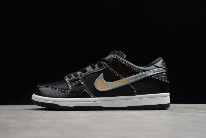 nike sb dunk low diamond S*pply co black diamond bv1310-001