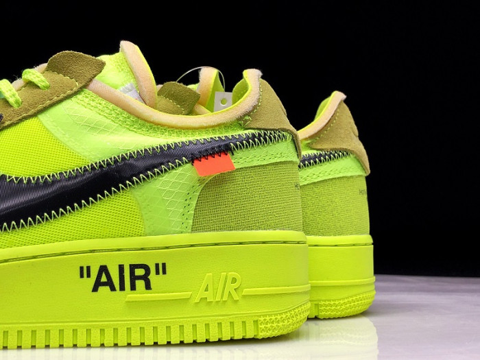 off-white nike air force 1 low volt - ao4606-700