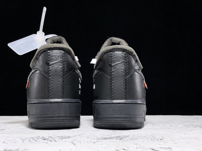 off-white x moma x nike air force 1 07 low black - av5210-001