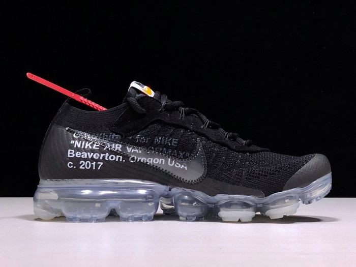 off-white x nike air vapormax fk black - aa3831-002