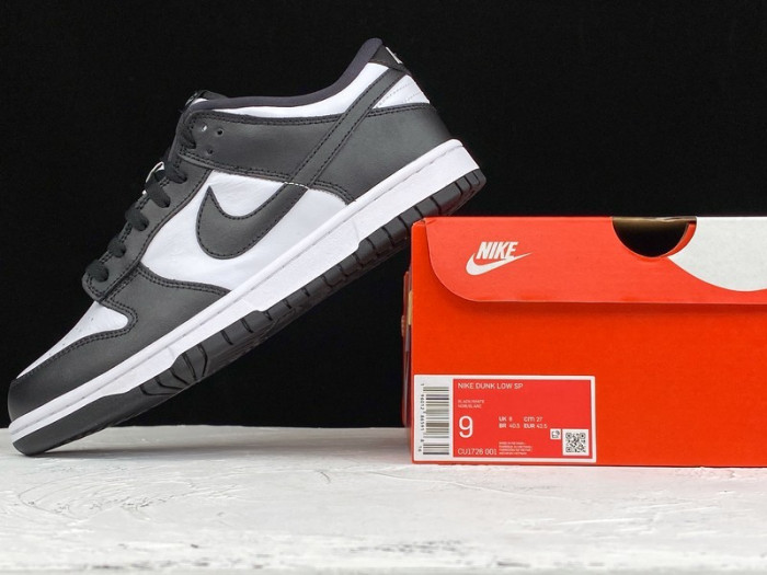 2020 nike dunk low sp black white for sale cu1726-001