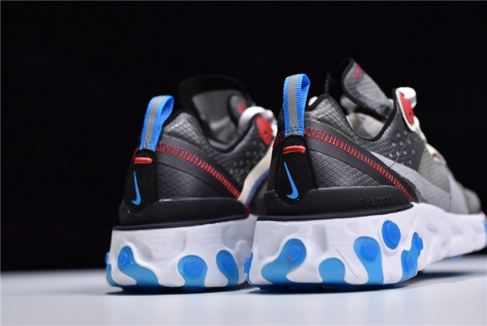 nike react element 87 dark grey photo blue aq1090-003