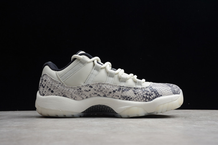 jordan 11 retro low snake light bone - cd6846-002
