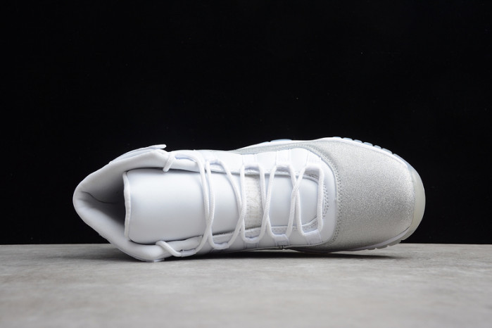 jordan 11 retro white metallic silver - ar0715-100
