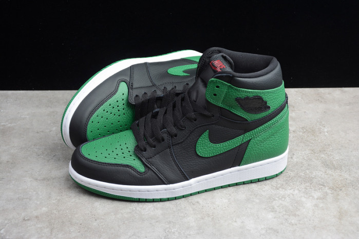jordan 1 retro high pine green black - 555088-030