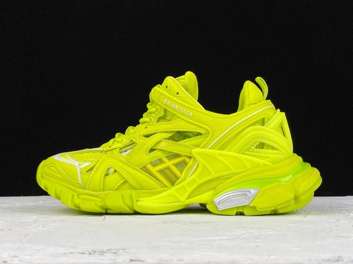 bl track trainers sneaker yellow h903p073