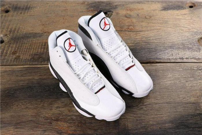 air jordan 13 retro sngl day "love and respect" black/ white mens 888164-112