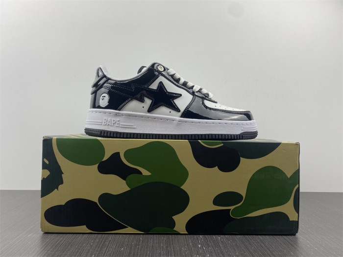 a bathing ape bape sta low black 001fwh701001_blk_a