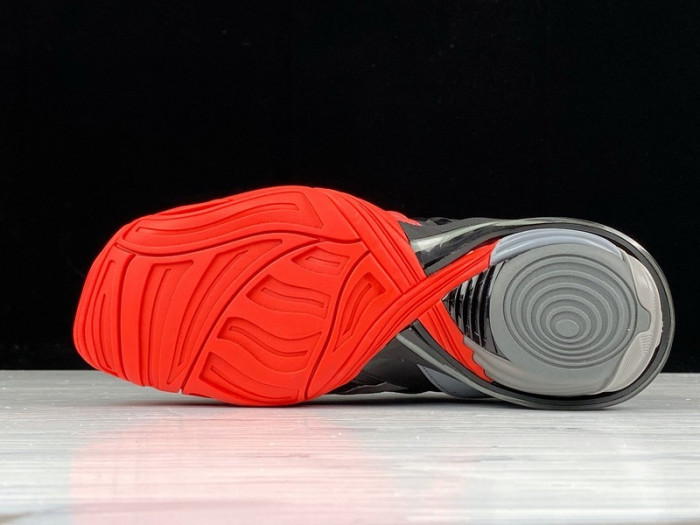 bl tyrex sneaker low top red black h903p80809