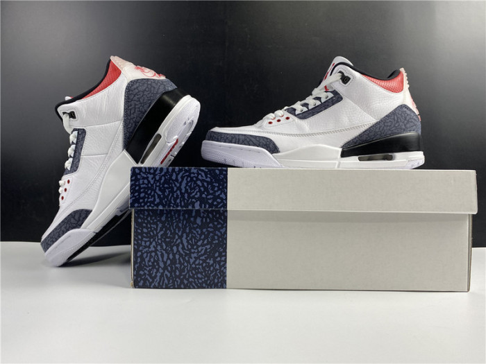 air jordan 3 se denim fire red（janpan version） cz6433-100