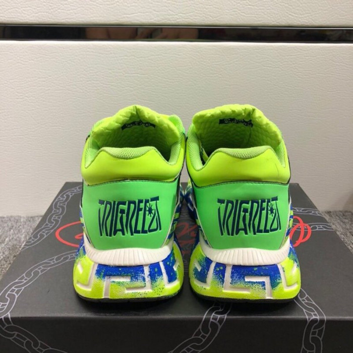 vse chain reaction green sneaker